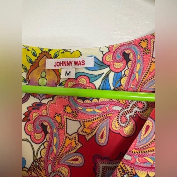 Johnny Was Maxi Tank Top Dress Paisley M - Picture 4 of 5